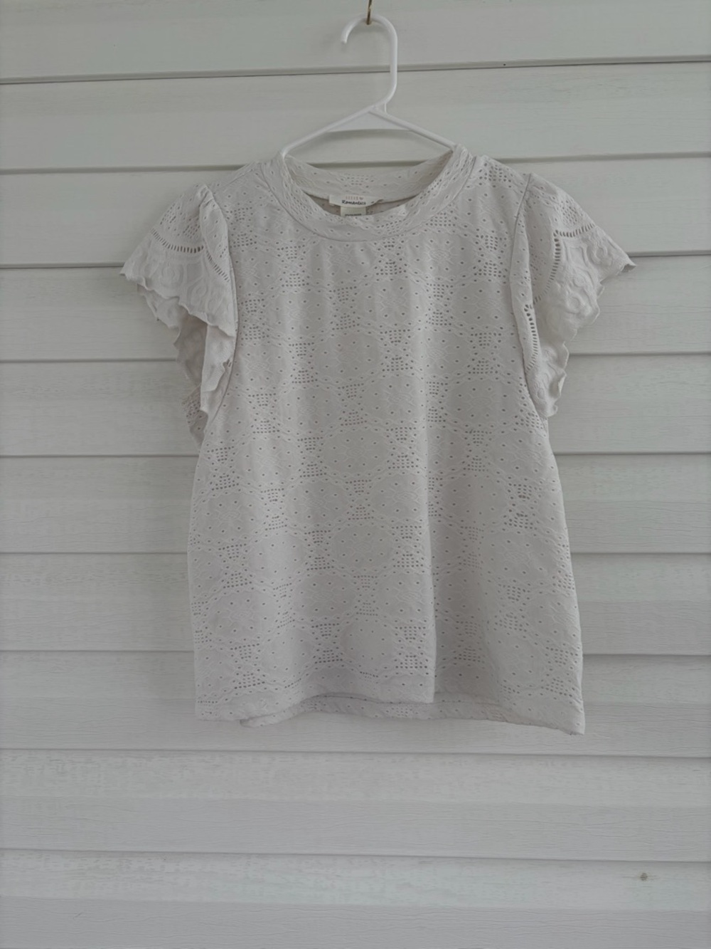 ✨ 3 for $15 Bundle Deal ✨ URBAN Romantics Cream Eyelet Blouse